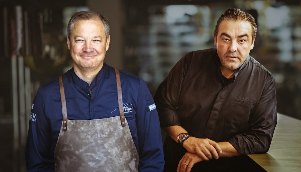 Andreas Döllerer (l.) und Juan Amador sind die neuesten 5-Hauben-Köche in Österreich.