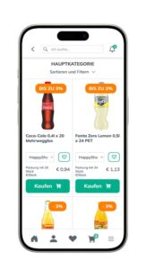 © Sirvis Über die Sirvis IOS und Android App können Käufer:innen schnell und einfach via Tablet oder Smartphone ihre Waren bestellen.