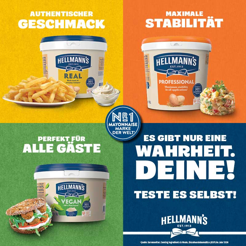 Das Hellmann’s Dreigespann – Für jeden etwas dabei