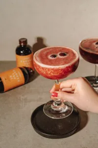 J Hornig Frozen Cherry Espresso Cocktail Sommerdrinks