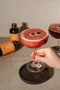 J Hornig J Hornig Frozen Cherry Espresso Cocktail Sommerdrinks