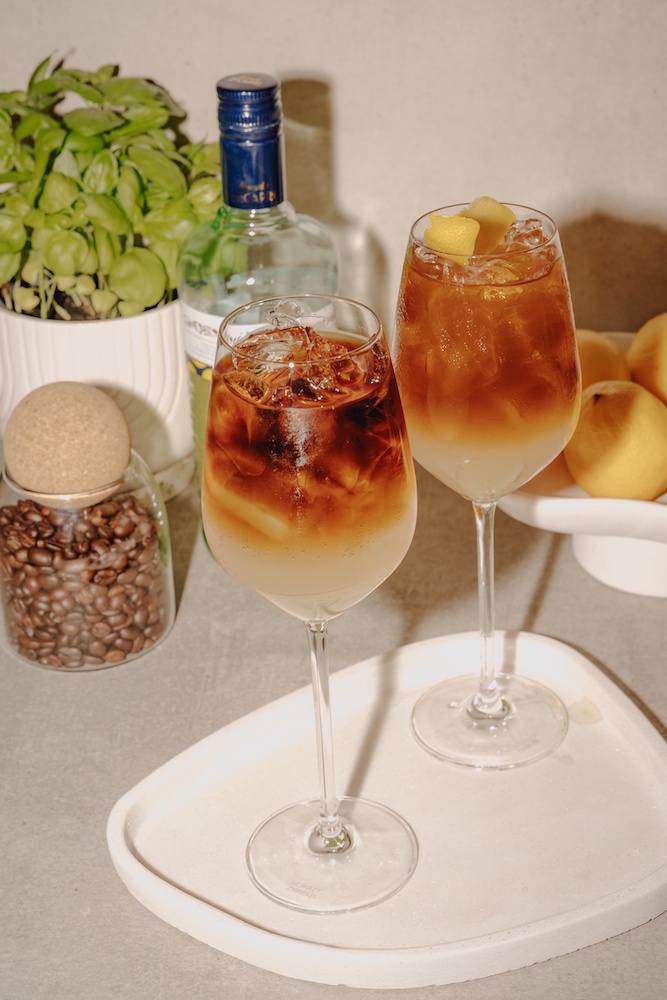 J Hornig J Hornig Sommerdrinks Kafeecocktail Sommercocktail Coffee Limoncello Tonic