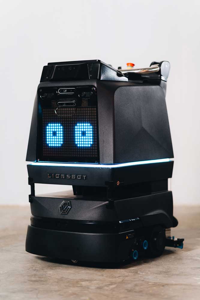 Autonome Reinigung leichtgemacht – mit dem smarten, leicht programmierbaren Reinigungsroboter R3 Scrub PRO.